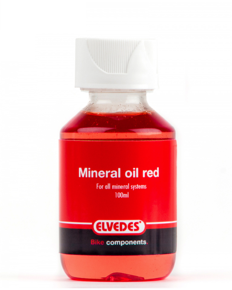 Elvedes Olio Minerale Rosso per freni a disco 100 ml.